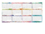 2025- Yearly Wall Calendar Erase Calendar for Wall, 31" x 42" Large Monthly Wall Calendar Wet & V1369-AZ3-W-10084