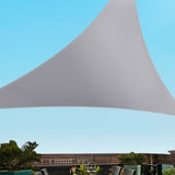 Instahut Waterproof Shade Sail Shade cloth Triangle Canopy 220GSM 4x4x4m SAIL-TH-WP-4X4X4-220-GR