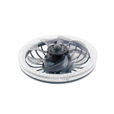 Ceiling Fan Light Bedroom Home E27LED Fan Light With Remote Control Speed and Brightness Adjustable V1294-YM0901-L6858GR-2