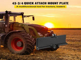 3 Point Attachment Adapter Skid Steer Trailer Hitch Front Loader Case V952-3DSPZZB0000000001V0