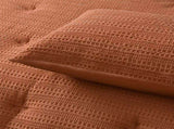 Accessorize Soho Waffle Tobacco 3 Piece Comforter Set King V442-HIN-COMFORTER-SOHOWAFFLE-TOBACCO-KI