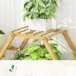 Bamboo Multilayer Flower Plant Bonsai Rack Shelf Stand Porch Lawn Patio V63-837881