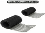 Plastic Gutter Guard Mesh with 10 Clip Hooks Leaf Protection Net, 18 X 800 cm, 800 cm V1237-MS-626-416