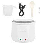 1.6L Mini Portable Electric Rice Cooker Rice Cooking Tool for 12V Car Use White V1294-YM0901-3113200060711