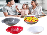 Deep Plastic Strainer Colander with Handle, BPA-Free Plastic Strainer, Durable and Dishwasher Safe, V1189-LWWAL-20260401-06809