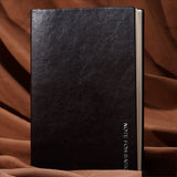 Business Notebook Binder Office Meeting Minutes NotePad Black Red Brown 96 Sheets Lined Journal V1192-AZ-W-23324