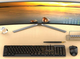 Computer Keyboard With Ergonomic Keys For Seamlessly Typing On Desktop And Laptop V1192-AZ-W-23697
