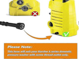 Karcher K2 Old Model High Pressure Washer Hose 6m med M22 14mm Connection 0905, Rubber material, car V1189-LC-QP-00462