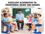 Kids Wobble Chair, Active Chair with Sponge Cushion, Wobble Stool Improves Focus, Posture and Calm V952-PHZDZYJCKLSD58CJLV0