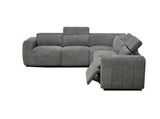 Cleo Boucle Electric Modular Lounge - Light Grey V292-L-CLEO-LGREY
