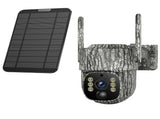 4G Solar Trail Camera in Black with 2.5K Resolution and Live Monitoring V178-59101