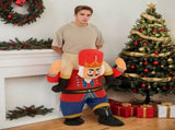 Nutcracker Soldier Inflatable Ride-On Costume V1142-PB601104407314076