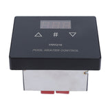 Electric Pool Thermostat Panel Touchscreen Digital Display Swimming Pool Heater Control Panel for V1294-YM0901-3111240154711