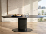 Clara Eclipse Oval Dining Table V264-DNT-415C-BLK-13M