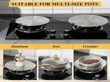 Stainless Steel Range Heat Diffuser with Handle, Handle, Multicolor V1192-AZ-W-28041