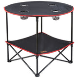 VEVOR Folding Camping Table, Outdoor Portable Side Tables, Lightweight Fold Up Table, 600D Oxford V952-HWZDBZN55LBS4D4TOV0
