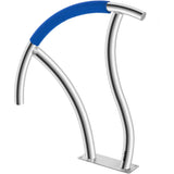 Pool Handrail, 30" x 30" Swimming Pool Stair Rail, 2 PCs Stainless Steel Stair Pool Hand Rail Rated V952-BXGY30X302PCSXI6UV0