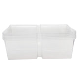 10pcs Baking Cake Box 4 Grid Triangular Transparent Material Cake Box for Dessert Bakery V1294-YM0721-3118210047611