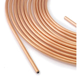 7.6M Brake Copper Hose, Brake Pipe Tube, Od 4.76Mm, Id 3.3Mm With 16 Nuts V1188-MS-227-1800