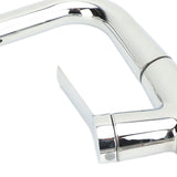 Waterfall Kitchen Faucets 3 Modes Waterfall Stream Sweep 360&deg Rotatable Pullout Sprayer Single V1294-YM0901-3112240023611