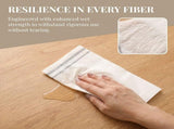 100Pcs Plated Silver Party Paper Napkins for Kitchen and Bathroom with Quick Liquid Absorption V1366-AZ2-W-23753