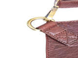 Pierre Cardin Professional Leather Apron Butcher Woodwork Hairdressing Barber Chef - Chestnut V563-PC3433-CHESTNUT