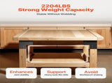 Workbench Corner Bracket Kit, 6.50 x 6.50 x 6.50 inch / 165 x 165 x 165 mm, 2204lbs/1000kg Load V952-GZTZJ44YC8PCTTKFE001V0
