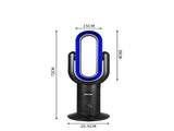 Spector Bladeless Fan Cooler Heater Black FAN1003-BKBL