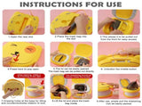 Portable Folding Potty for Toddlers Compact Travel Toilet with Cat Design, Easy to Carry & Clean, V1107-CS-ETCZZDZBQHU