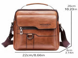 Men's retro crossbody Bag High quality with multiple compartments, practical and V1105-YABB-02