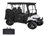 Golf Cart Cover, Visible Full-Enclosure 2&22 Passenger Golf Cart, 600D Waterproof Oxford Fabric V952-XCZYCZKSHKS2ZQV81001V0