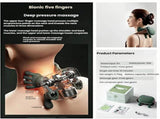 Neck Shoulder Massager, Electric Heated Kneading Back Massager Pain Relief V201-MSJ0001GR8AU