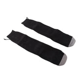 Washable Electric DoubleSided Heated Socks USB Charging with Temperature Control Black V1294-YM0901-3113200159811