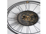 TRAVELER WALL CLOCK WITH MOVING 3D MECHANISM V742-78666DS