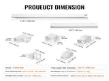 Mini Split Line Set Cover 76.2mm W830mm L, PVC Decorative Pipe Line Cover For Air Conditioner with V952-BSKSQFTSKDGX6NH9BV0