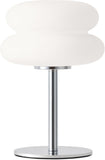 White mushroom lamp, mid-century modern bedside lamp, dimmable retro egg tart bedside lamps, V1189-HB001HWU000086