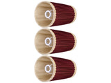 3pcs E14 Fabric Lamp Shade Wine Red Modern Clip On Lampshade for Home Wall Candle Table Lamps V1294-YM0523-3119210264911