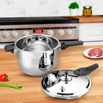 2X 10L Commercial Grade Stainless Steel Pressure Cooker STAINLESSSTEELPRESSURECOOKER10LX2