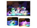 6Pcs Shining Christmas Balls with LED Light Pendants Refillable Ball Christmas Tree Hanging Ball V1294-YM0714-10310970