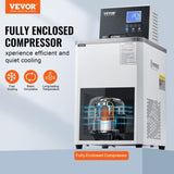 Laboratory Chiller Circulator, 6L Chiller Lab Low Temperature Cooling Liquid, 23&degF-212&degF Circulator V952-SYSXHLQQ6L50FGTJAV3