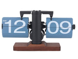 Digital Flip Desk Clock 12 Hours Single Sided Battery Powered Retro Mechanical Auto Flip Down Clock V1294-YM0901-3115240060314