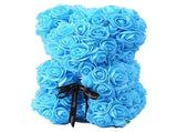 Rose Bear, Rose Teddy Bear, Valentine's Day Rose Bear, Christmas, Birthday Gifts for Mom and V1366-AZ2-W-07083
