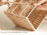 Wicker Baskets for Organizing,Natural Paper Rope Large Medium Small Storage Basket Set,Hand Woven V1192-AZ-W-25054
