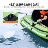 Inflatable Boat, 2-Person Inflatable Fishing Boat, Strong PVC Portable Boat Raft Kayak, Includes V952-YCK2RK0000004FUE8V0