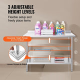 24 x 48 x 36 Inch Stainless Steel Work Table, Commercial Food Prep Worktable Heavy Duty Prep V952-CFBXGGZTLCWJ4SWV4V0