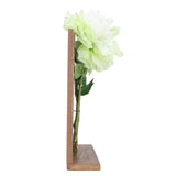 Artificial Flower Hanging Ornaments with Wood Board Indoor Living Room Bedroom Wall Decorations V1294-YM0718-3115200151311