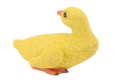 Duck Ornament Resin Weather Resistant Cute Vivid Expression Duck Statues Sculpture for Garden Yard V1294-YM0703-3111230035611