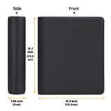 Binder, Holds 360 ,9 Pocket Top Loader Binders with Sleeves for 3" x 4" Toploader Hard Cases, 20 V1370-AZ4-15163
