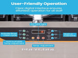 POLYCOOL 36L Triple Tank Commercial Slush Machine, Digital Control Panel, SAA Approved, Juice and V219-FDSSLSPY36LB