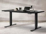 Levede Motorised Standing Desk Adjustable 120cm Black 800x 1.5MM DH4948-120D-BKBK